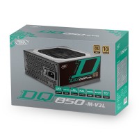 DeepCool DQ850-M V2L ( Full Modular /Max Power 850W / 80 plus Gold / 100% Japanese Capacitor )